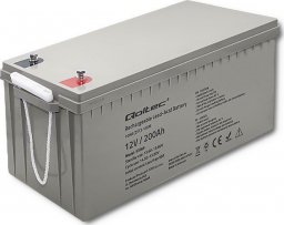 Qoltec Akumulator AGM | 12V | 200Ah | max. 3000A