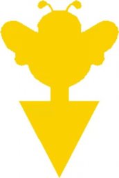 SH Design LEP NA MUSZKI, OWADY, MSZYCE PSZCZOŁA ZESTAW 12 SZTUK
