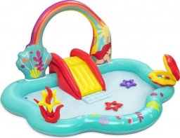 Bestway Dmuchany Plac Zabaw Mała Syrenka 221 x 193 x 117 cm 91097