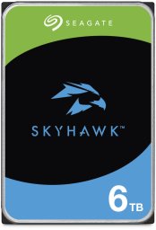 Dysk serwerowy Seagate SkyHawk 6TB 3.5'' SATA III (6 Gb/s) (ST6000VX009)