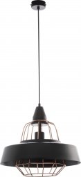 Lampa wisząca Orno ROCCO 1P, lampa wisząca, E27 max. 60W, czarna, miedziana