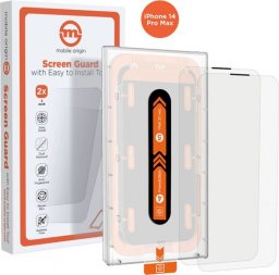 Mobile Origin Szkło ochronne z aplikatorem iPhone 14 Pro Max , 2 szt
