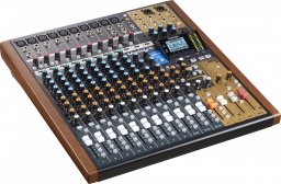 Tascam Model 16 - 14-kanałowy mikser analogowy z 16-ścieżkowym, cyfrowym rejestratorem