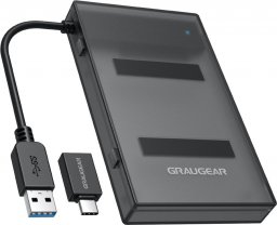 Stacja dokująca Graugear GRAUGEAR USB-A/C 3.1 kabel adaptera 2,5" SATA SSD/HDD