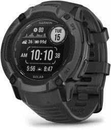 Zegarek sportowy Garmin Instinct 2X Solar Czarny  (010-02805-00)