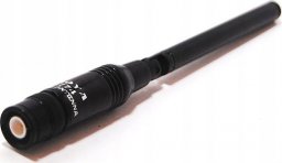Krótkofalówka HamRadioShop Nagoya NA-774 - dwupasmowa, łamana antena teleskopowa do radia ręcznego o długości maksymalnej 42 cm ze złączem BNC