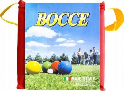 Lucio Londero Drewniane Kule do Gry 8 szt. - Boule, Bule, Petanka LONDERO 100 mm w Pokrowcu