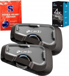 Słuchawka Cardo Cardo Freecom 4 X interkom motocyklowy 2-pak