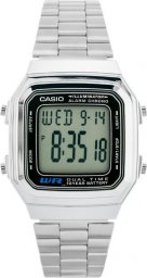 Zegarek Casio ZEGAREK MĘSKI CASIO A178WA-1A (ZD082A) - KLASYKA