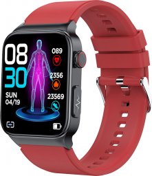 Smartwatch Watchmark Cardio One Czerwony