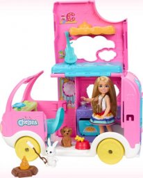 Lalka Barbie Mattel Kamper Chelsea Zestaw 2w1 (HNH90)