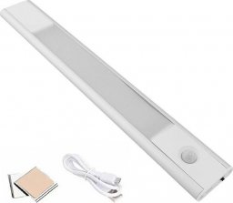Aptel Przyklejana LAMPKA LED z czujnikiem Ruchu 20x4,2cm biała ZD106
