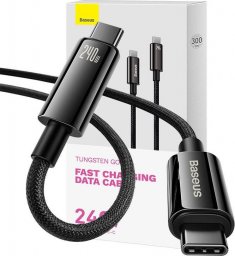 Kabel USB Baseus 3 m Czarny (CAWJ040201)