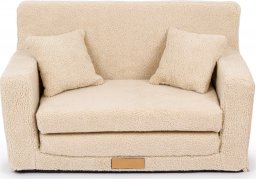 Blomster Rozkładana sofa piankowa dziecięca - baranek ciemny