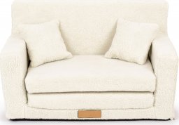 Blomster Rozkładana sofa piankowa dziecięca - baranek jasny
