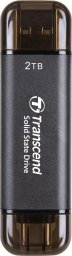 Dysk zewnętrzny SSD Transcend ESD310C 2TB Czarny (TS2TESD310C)