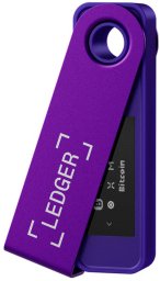 Ledger Nano S Plus - Portfel kryptowalutowy, CC EAL5+, USB-C, Fioletowy
