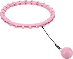 HMS HHW02 Hula Hop Light Pink Z wypustkami i obciążnikiem