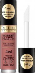 EVELINE KOLOROWKA Eveline Wonder Match Róż i Pomadka w płynie 4w1 nr 05  4.5ml