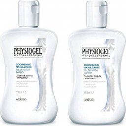 Physiogel Codzienne Nawilżanie żel do mycia twarzy do skóry suchej i wrażliwej 2x150ml