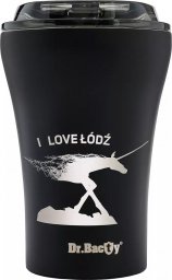 Dr.Bacty Apollo Ceramic Thermal Mug Black 236ml Jednorożec