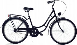 Dallas Bike Rower Dallas Retro 26" 1spd - czarny z koszem