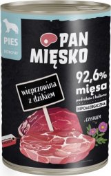 Karma mokra dla psa Wieprzowina z dzikiem (dorosły) 400g