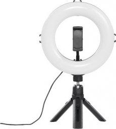 Lampa pierścieniowa Hama LAMPA PIERŚCIENIOWA Z MINI STATYWEM SPOTLIGHT SMART 80