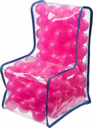 Kadax Krzesełko Fotelik Dla Dzieci Piłki Różowe 56cm