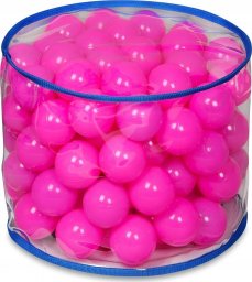 Kadax Mini Pufa Siedzisko Dla Dzieci Różowe Piłki 39cm