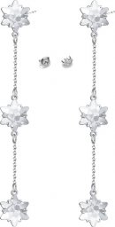 Radziszewska Jewellery Kolczyki Płatek Śniegu srebro925 Boże Narodzenie