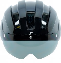Skate Flash Kask rowerowy Atomic Black
