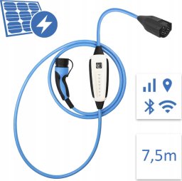 Ładowarka NRGkick 32A Pure for PV-User WLAN + Bleutooth, GSM/GPS/SIM 22kW 7,5m (12801000-30001002)