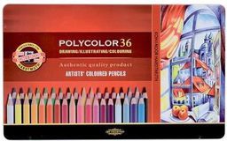 Koh I Noor Kredki 36 kolorĂłw artystyczne Polycolor
