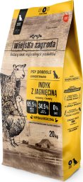 Wiejska Zagroda Karma sucha dla psa Indyk z jagnięciną (dorosły) chrupki M 20kg