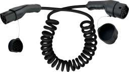 Kabel do ładowania samochodów InLine 22kW Type 2, 3-fazy, 5m spiralny (16285S)