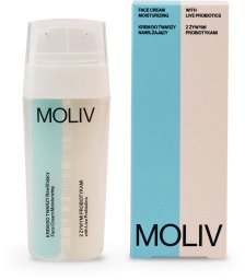 MOLIV Krem do twarzy nawilżający z żywymi probiotykami 30ml