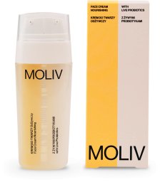 MOLIV Odżywczy krem do twarzy z żywymi probiotykami 30ml