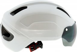 Skate Flash Kask rowerowy Atomic White