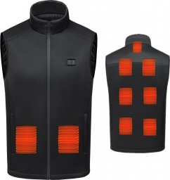 Mozos HV4 Ogrzewana elektryczna kamizelka unisex r. L czarna