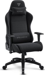 Fotel SENSE7 Spellcaster FUKU XL materiałowy czarny