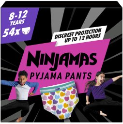 Pampers Pieluchomajtki Ninjamas r. XXXL r. 54 Girl