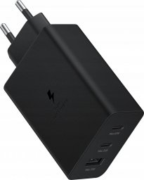 Ładowarka Denmen ŁADOWARKA SIECIOWA PD 2xUSB-C 1xUSB DENMEN EP-T6530 65W CZARNY BULK (45)