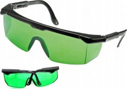 Heckermann Zielone okulary z pokrowcem do poziomicy