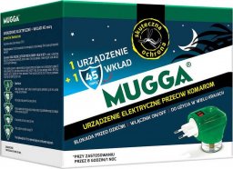 Mugga Środek na komary do kontaktu Mugga Elektro + wkład 45 nocy