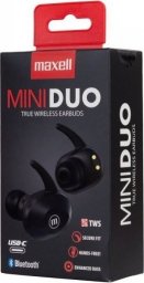 Słuchawki Maxell Mini Duo czarne