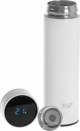 BA Productions LLC Termos Adler AD 4506 biały, wyświetlacz LED, 473ml