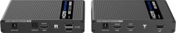 Kabel PremiumCord HDMI 2.0 KVM extender Ultra HD 4kx2k@60Hz na 70m z przesyłem USB