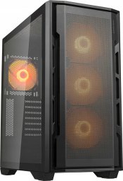 Obudowa Cougar Uniface RGB czarna (CGR-5C78B-RGB)