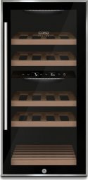 Chłodziarka do wina Caso Caso | Wine cooler | WineComfort 24 | Energy efficiency class G | Bottles capacity 24 bottles | Cooling type Compressor technology | Juodas